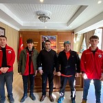 Kulüp Başkanımız ve Sporcularımız Resmi Ziyaretlerde Bulundular!